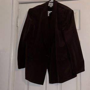 Jones New York Two piece blazer set with under shirt
